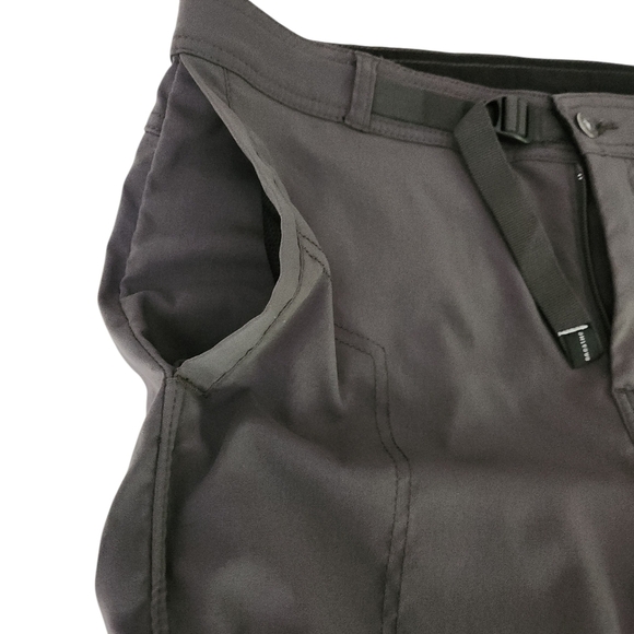 PRANA Men’s Cropped Hiking Pants – Technical Outdoor Utility dark grey m - Picture 2 of 15